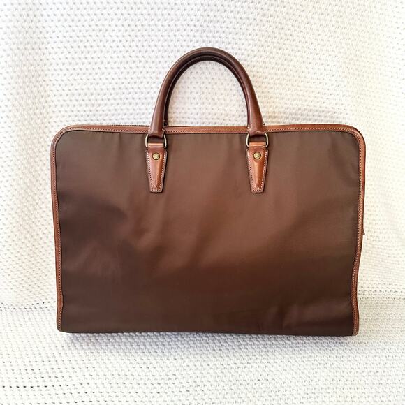 Porter Tokyo Other - Porter Tokyo 70th Anniversary Yoshida & Co Limited Glow Brown Satin Briefcase